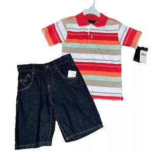 Boy’s Polo and Shorts 2-Piece Set 4T